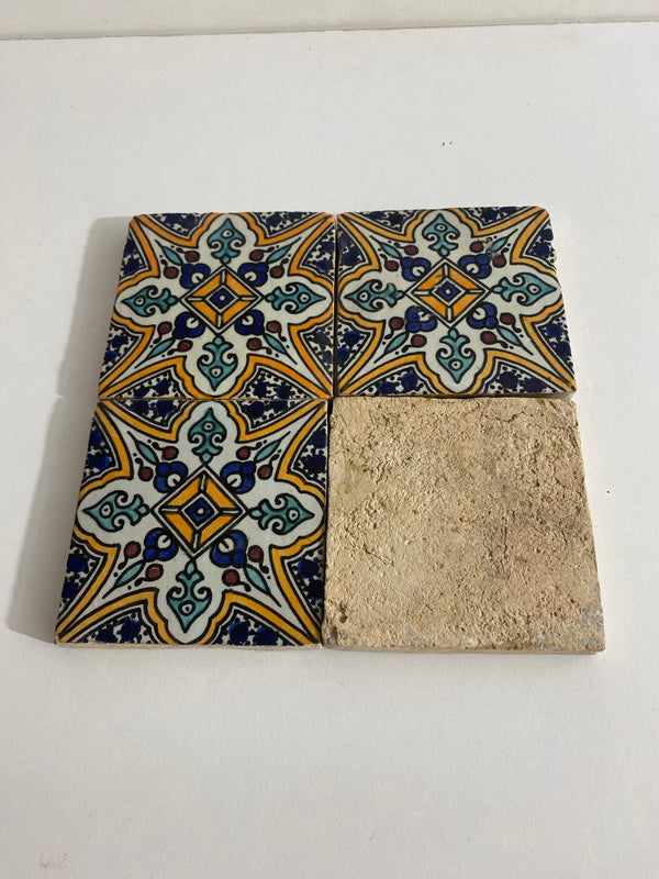 Marrakech Ceramic tiles Hand painted backsplash tiles