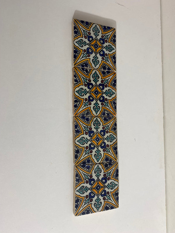 Marrakech Ceramic tiles Hand painted backsplash tiles