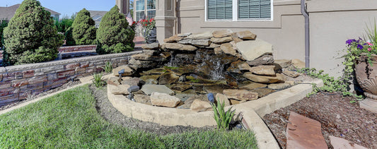 garden wall water features ideas