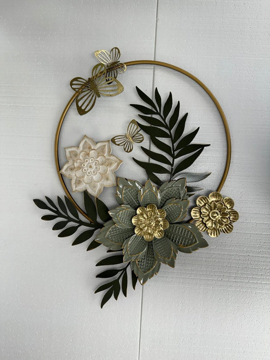 Circle of Flowers Wall Art Designer Quality Wall Art Summer 2023