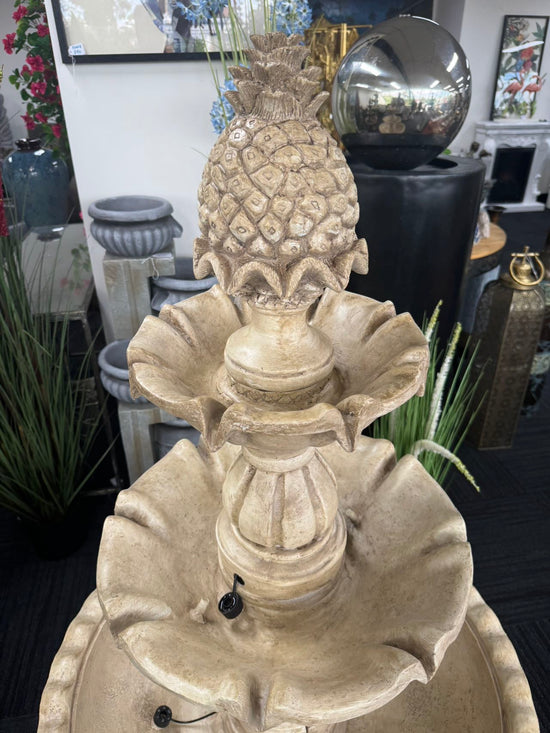 Murcia Stone Effect 5-Tier Electric Powered Tiered Water Fountain