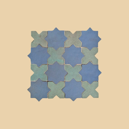 Handmade Moroccan Zellige Tile