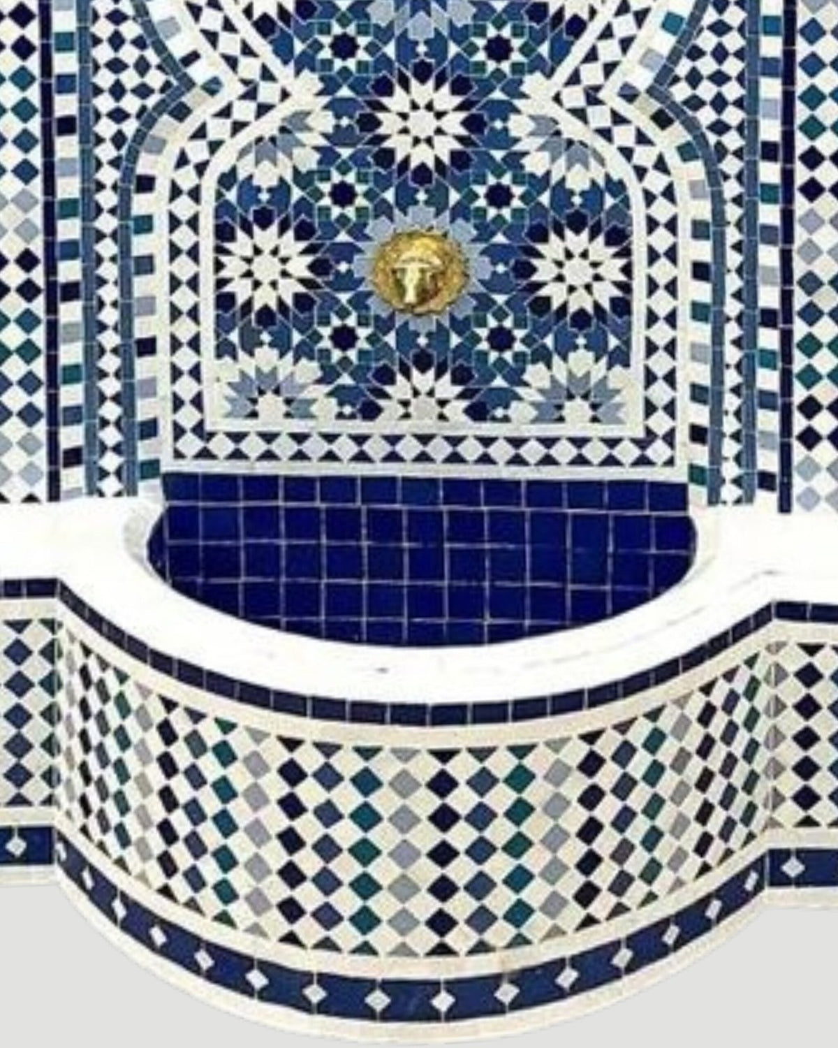 Zellige Fountain MF0068