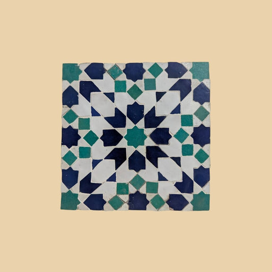 Handmade Moroccan Zellige Tile