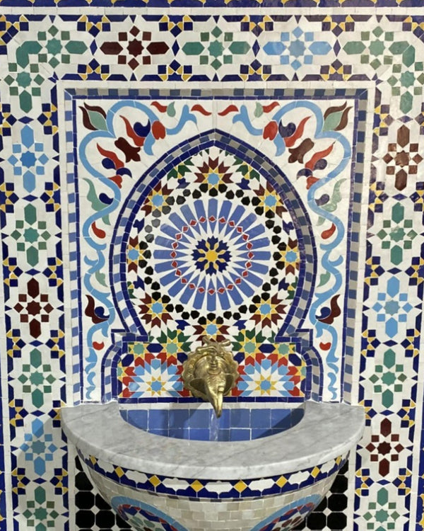 Zellige Fountain MF0054