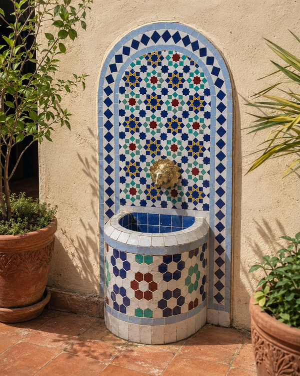 Zellige Fountain MF0035
