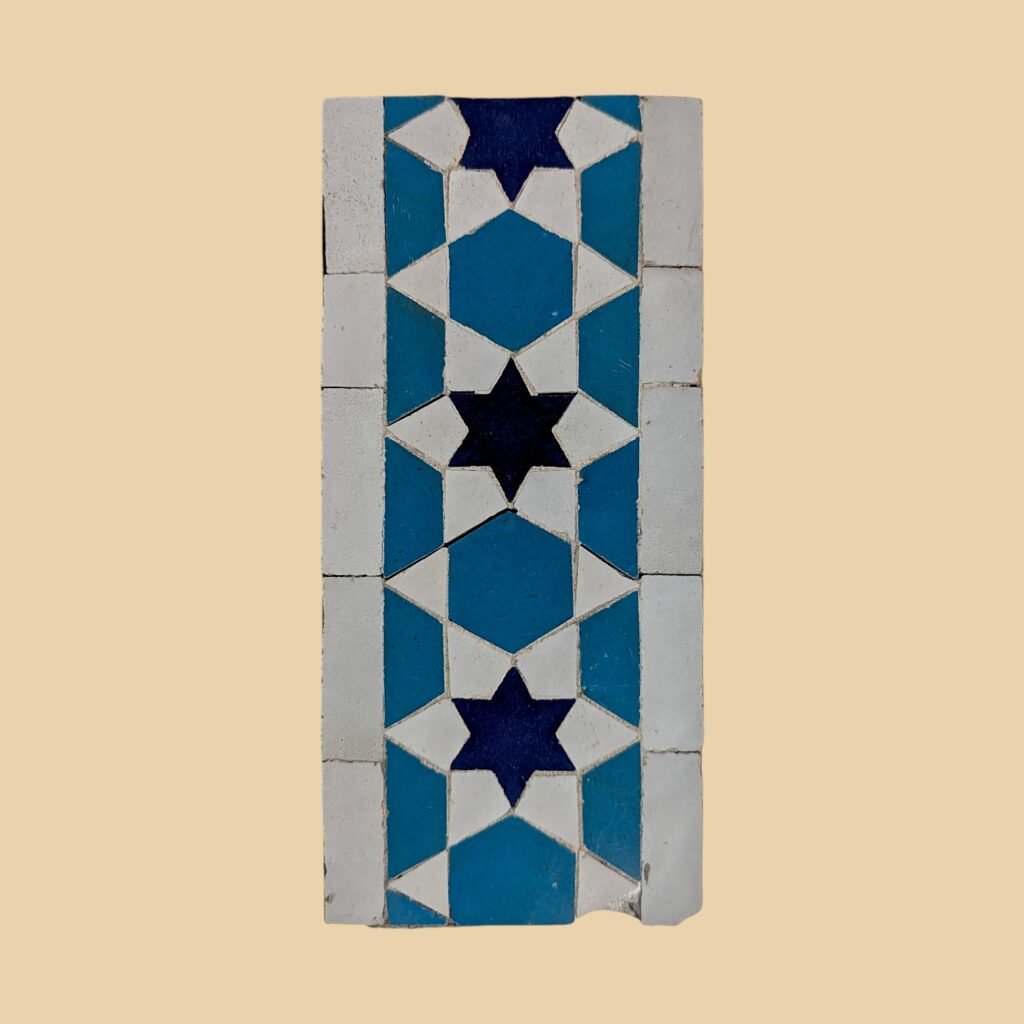 Handmade Moroccan Zellige Tile