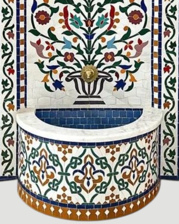 Zellige Fountain MF0066