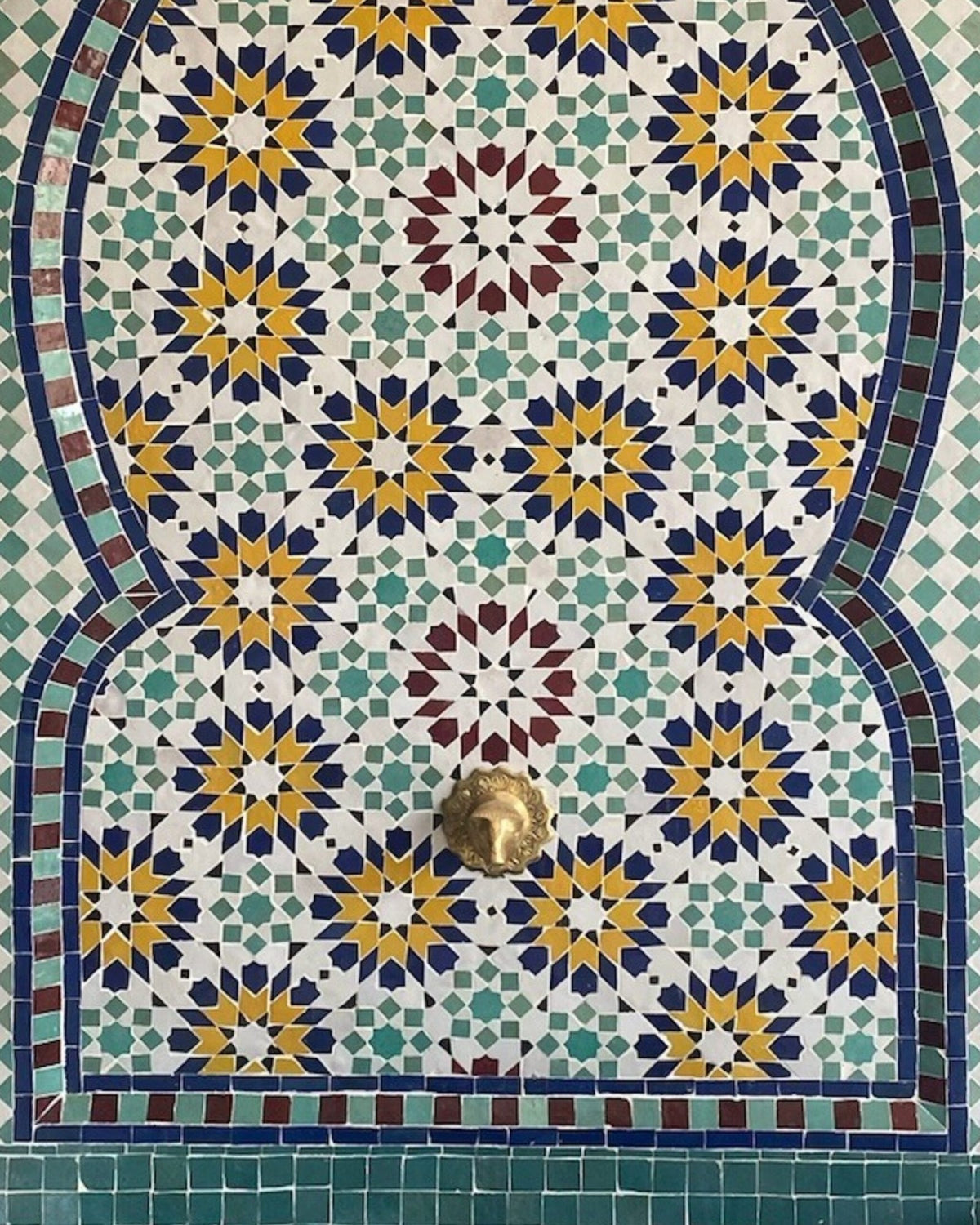 Zellige Fountain MF0109