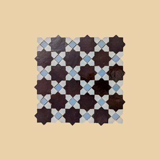 Handmade Moroccan Zellige Tile