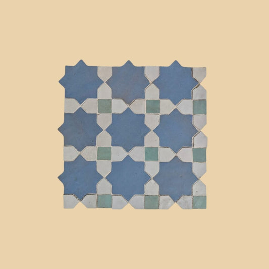 Handmade Moroccan Zellige Tile