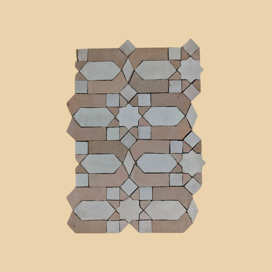 Handmade Moroccan Zellige Tile