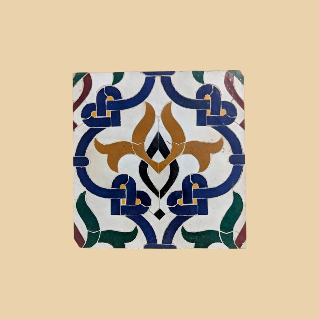 Handmade Moroccan Zellige Tile