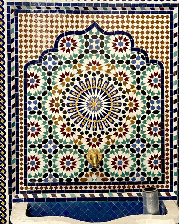 Zellige Fountain MF0255