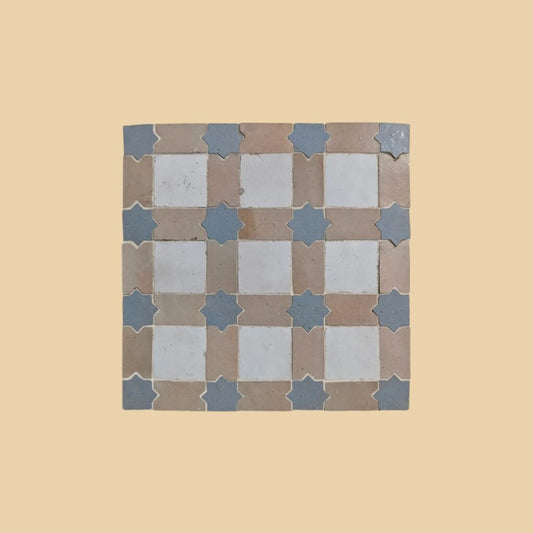 Handmade Moroccan Zellige Tile