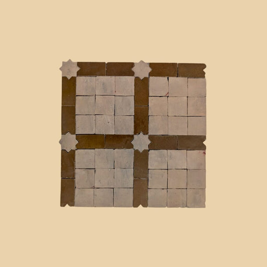 Handmade Moroccan Zellige Tile