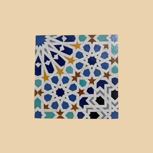 Handmade Moroccan Zellige Tile