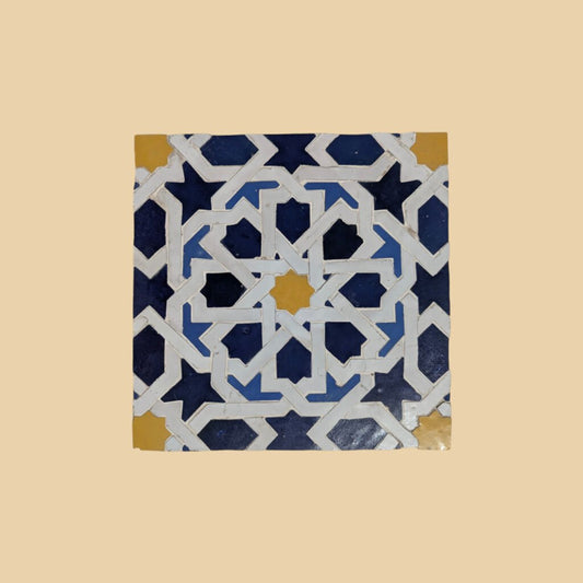 Handmade Moroccan Zellige Tile