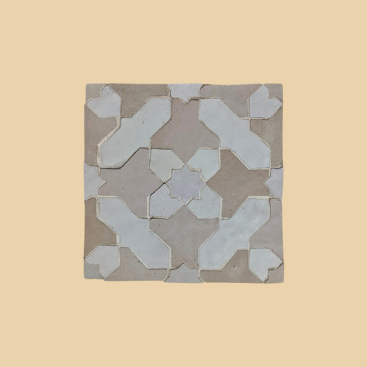 Handmade Moroccan Zellige Tile