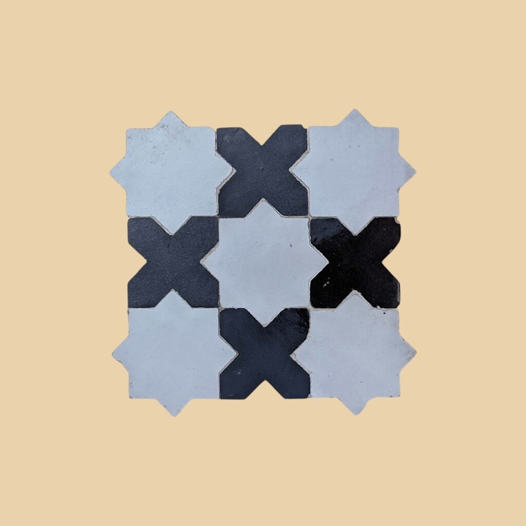 Handmade Moroccan Zellige Tile