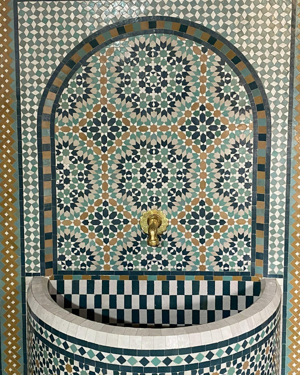 Zellige Fountain MF0194