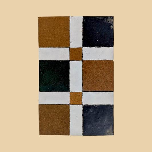 Handmade Moroccan Zellige Tile