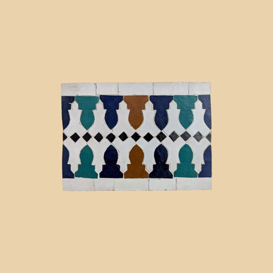 Handmade Moroccan Zellige Tile