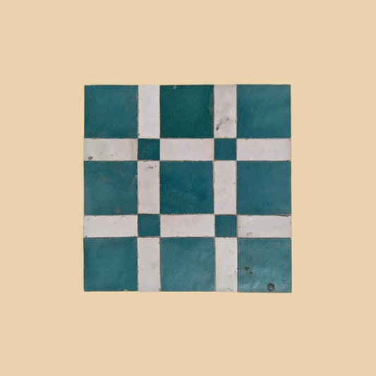 Handmade Moroccan Zellige Tile