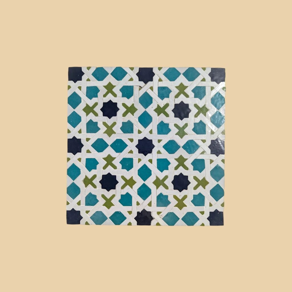 Handmade Moroccan Zellige Tile