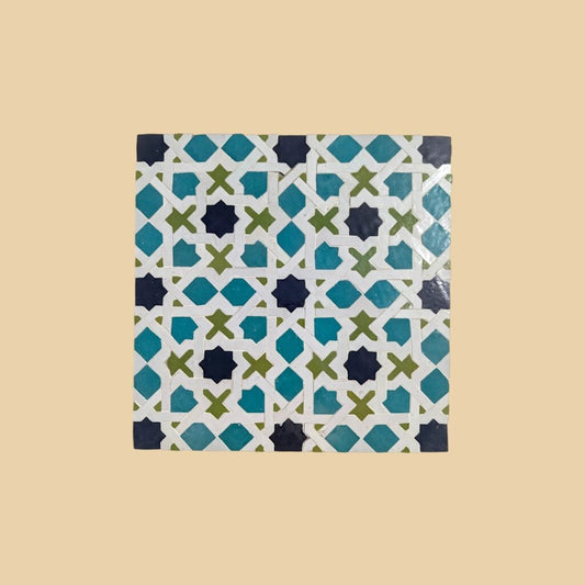 Handmade Moroccan Zellige Tile