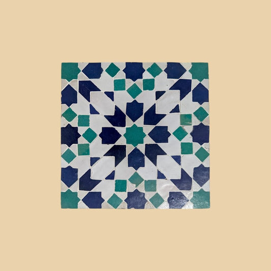 Handmade Moroccan Zellige Tile