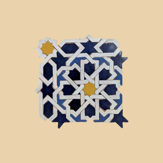 Handmade Moroccan Zellige Tile