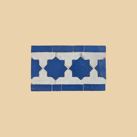 Handmade Moroccan Zellige Tile