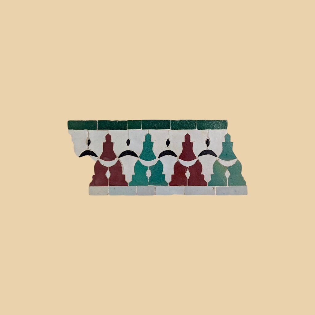 Handmade Moroccan Zellige Tile