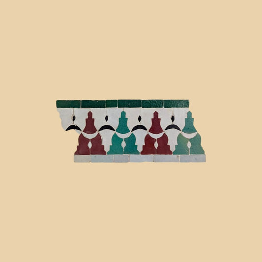 Handmade Moroccan Zellige Tile