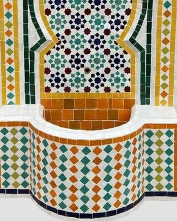Zellige Fountain MF0067