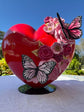 Love Heart with Butterflies