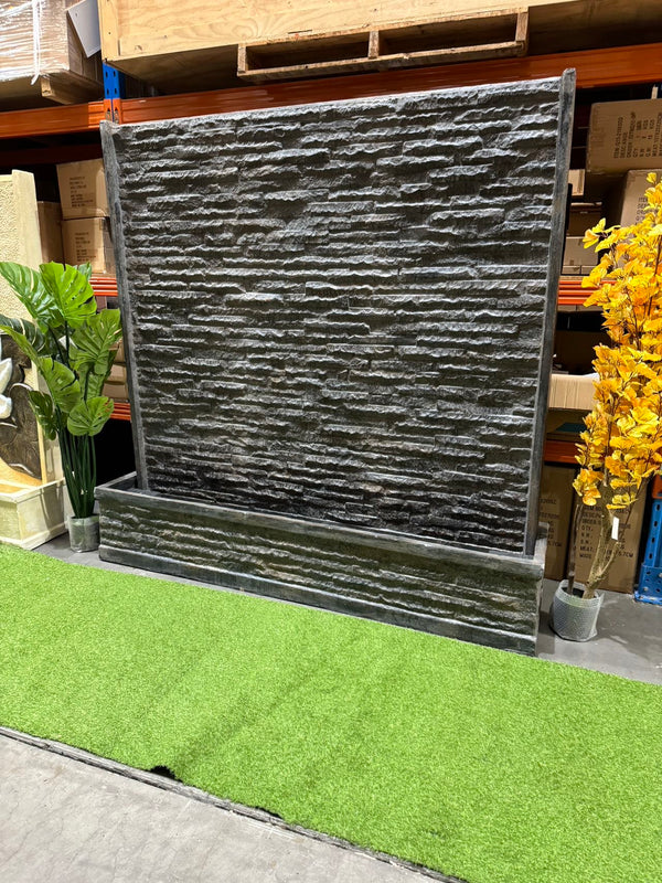 Eden Granite Look Water Wall Outdoor GRC Made Rock Outdoor Fountain
