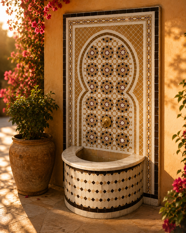 Zellige Fountain MF0033