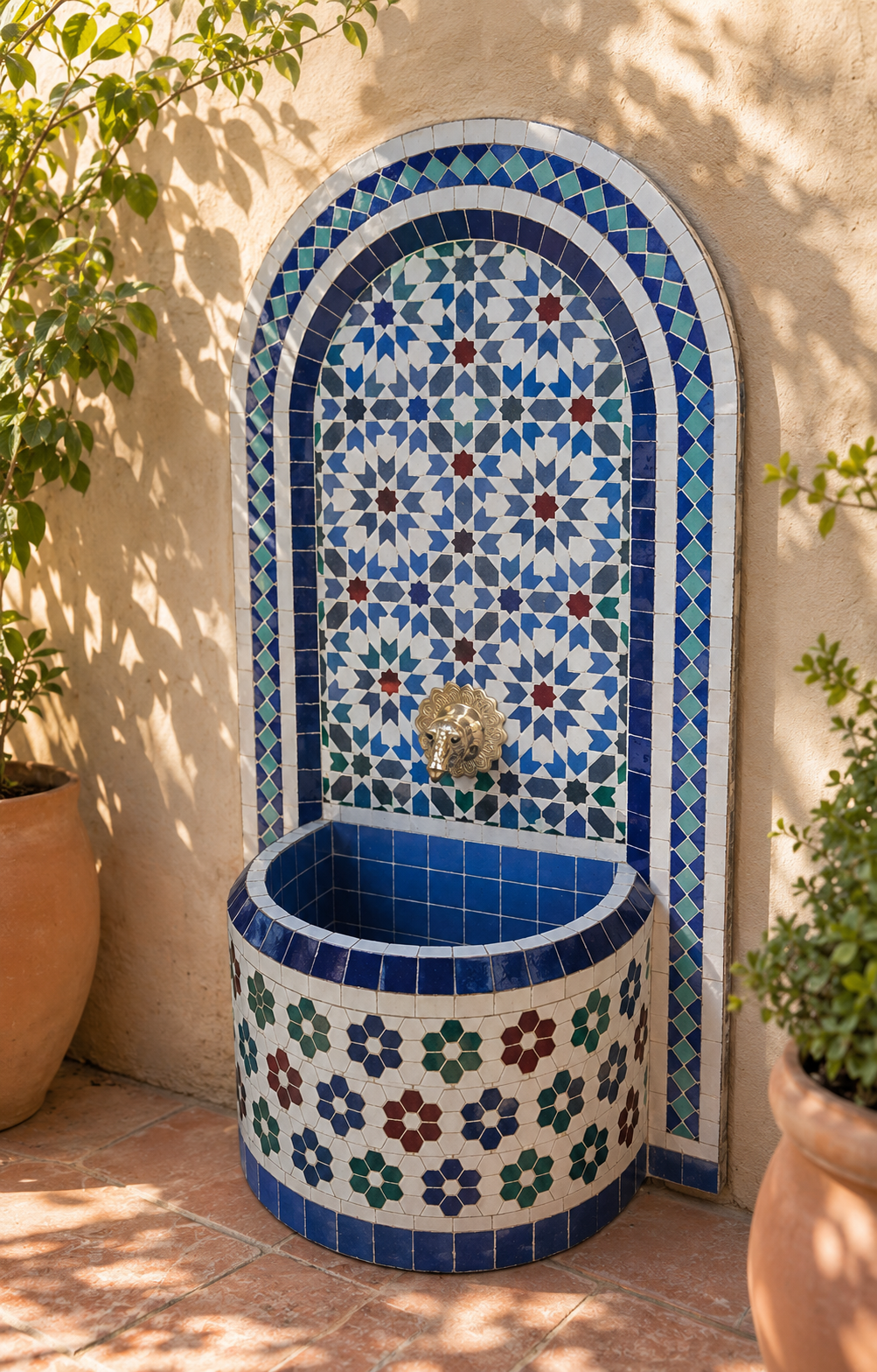 Zellige Fountain MF0024