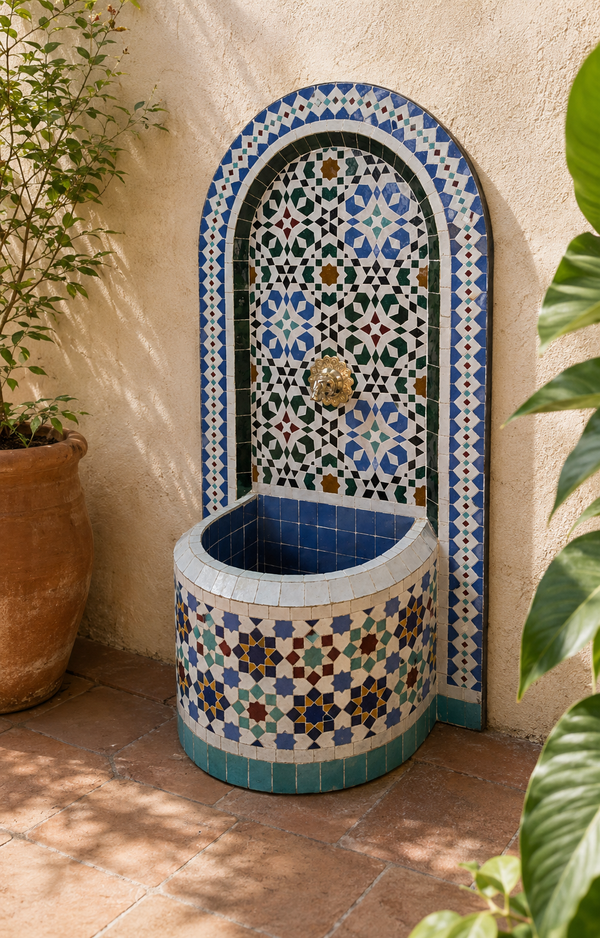 Zellige Fountain MF0026