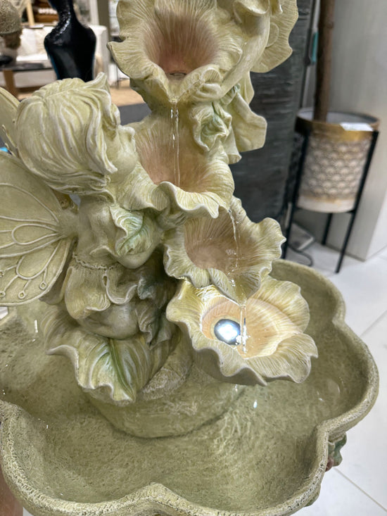 Barrameda Fairies Water Feature Unique Colour Angelic Finish