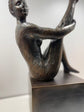Posing Ballerina Copper Coulour