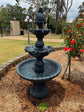 Estepona 3-Tier Water Fountain Blue Noir Colour