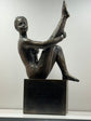 Posing Ballerina Copper Coulour