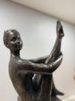 Posing Ballerina Copper Coulour