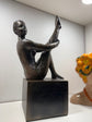Posing Ballerina Copper Coulour