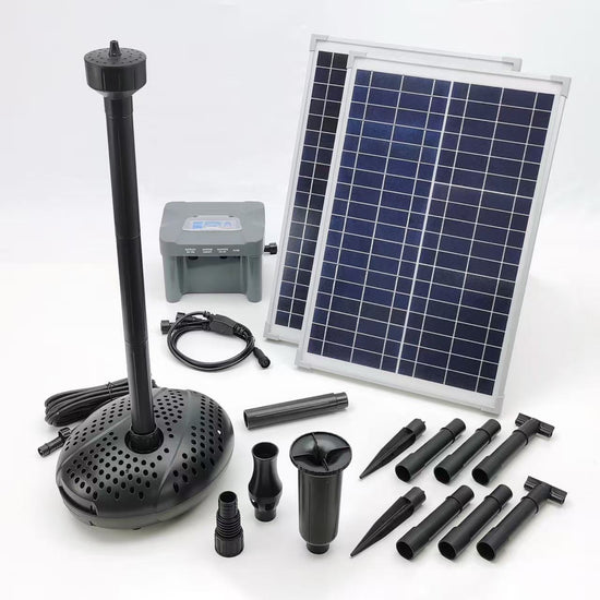 REEFE RSFB2500 Solar Pump Kit with Battery