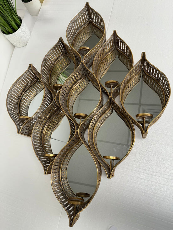 Tear Drops Extra Large Wall Mirror European Design Summer 2023