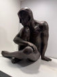 Sitting Man Copper Colour
